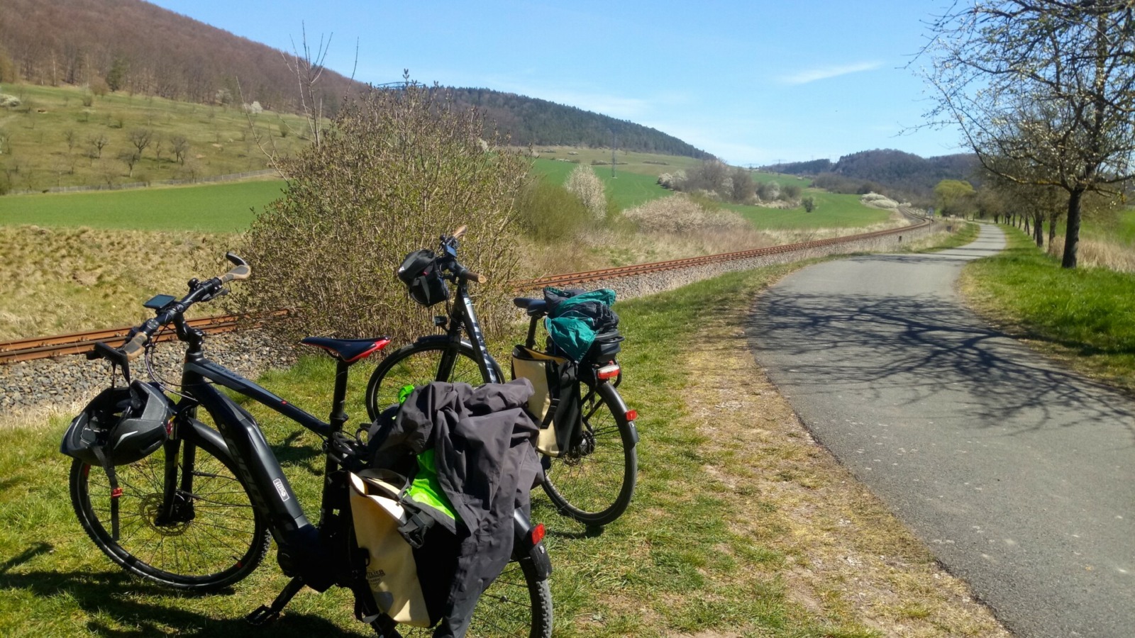 Mit Dem Fahrrad Am Main Entlang